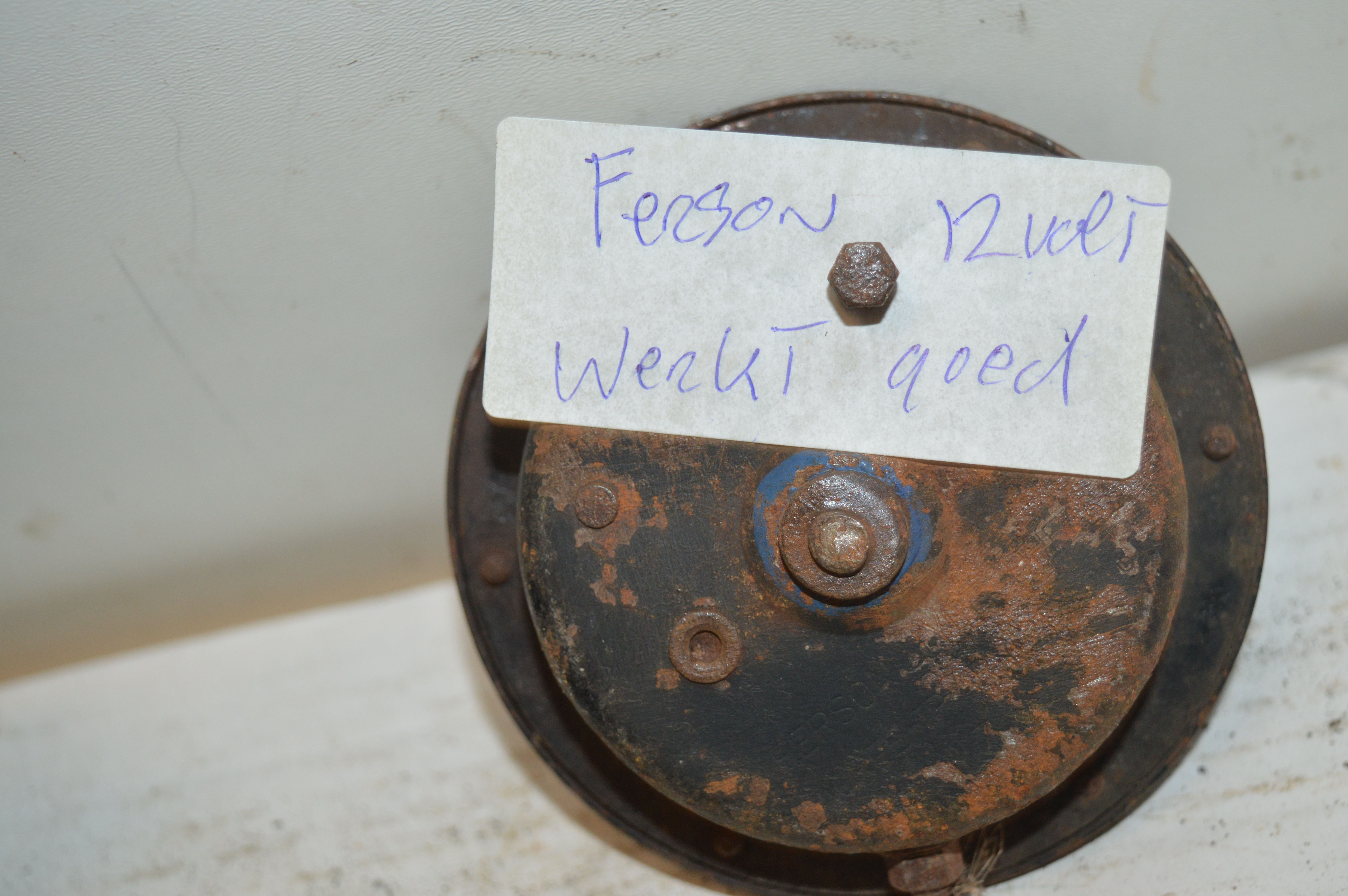 Ferson 12 volt werkt