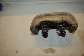 Zadel achter 25/20breed/lengte 25/leer