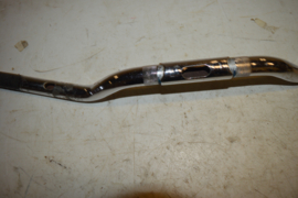 Stuur chroom lengte 68 cm/midden stuk 25 mm/uiteinden 22 mm