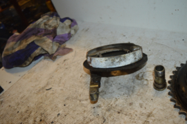 Royal Enfield kettingwiel/achter remplaat/adapter