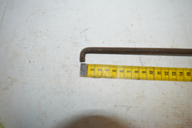 schakel stang lengte 37cm/dik 8mm
