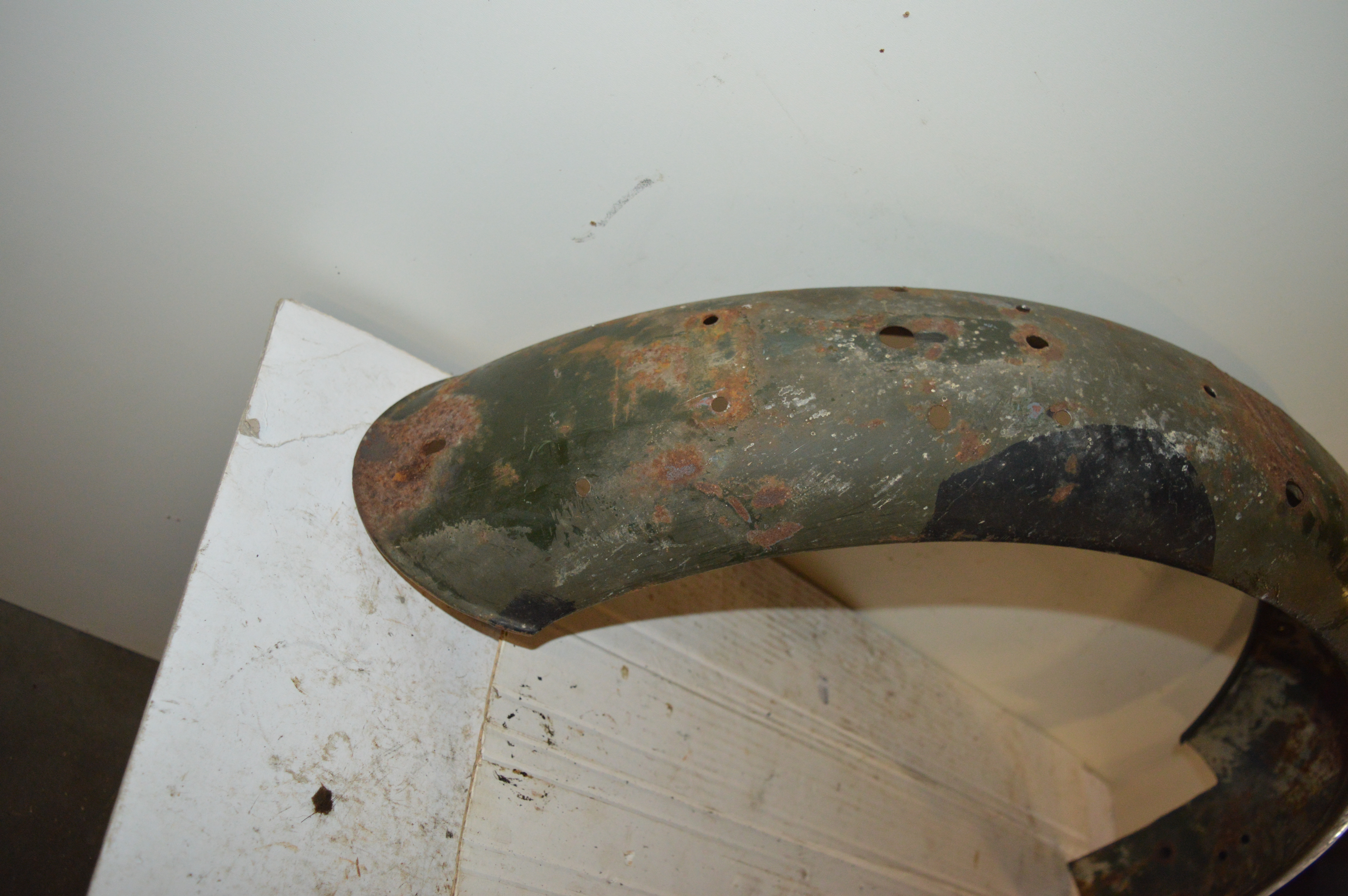 Bsa Spatbord achter B40