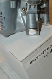 Bing 1/18/12 carburateur (geen nummer op huis)