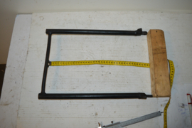Achter standaard lengte 39 cm/breed 26 cm/oog 11.4 mm
