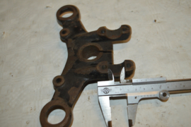 Voorvork bovenplaat lengte 21,5 cm/poot 30 mm