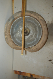 Step/Kruiwagen wiel aluminium velg