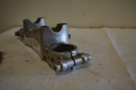 Kroonplaat lengte 245mm diameter poot 35mm aluminium