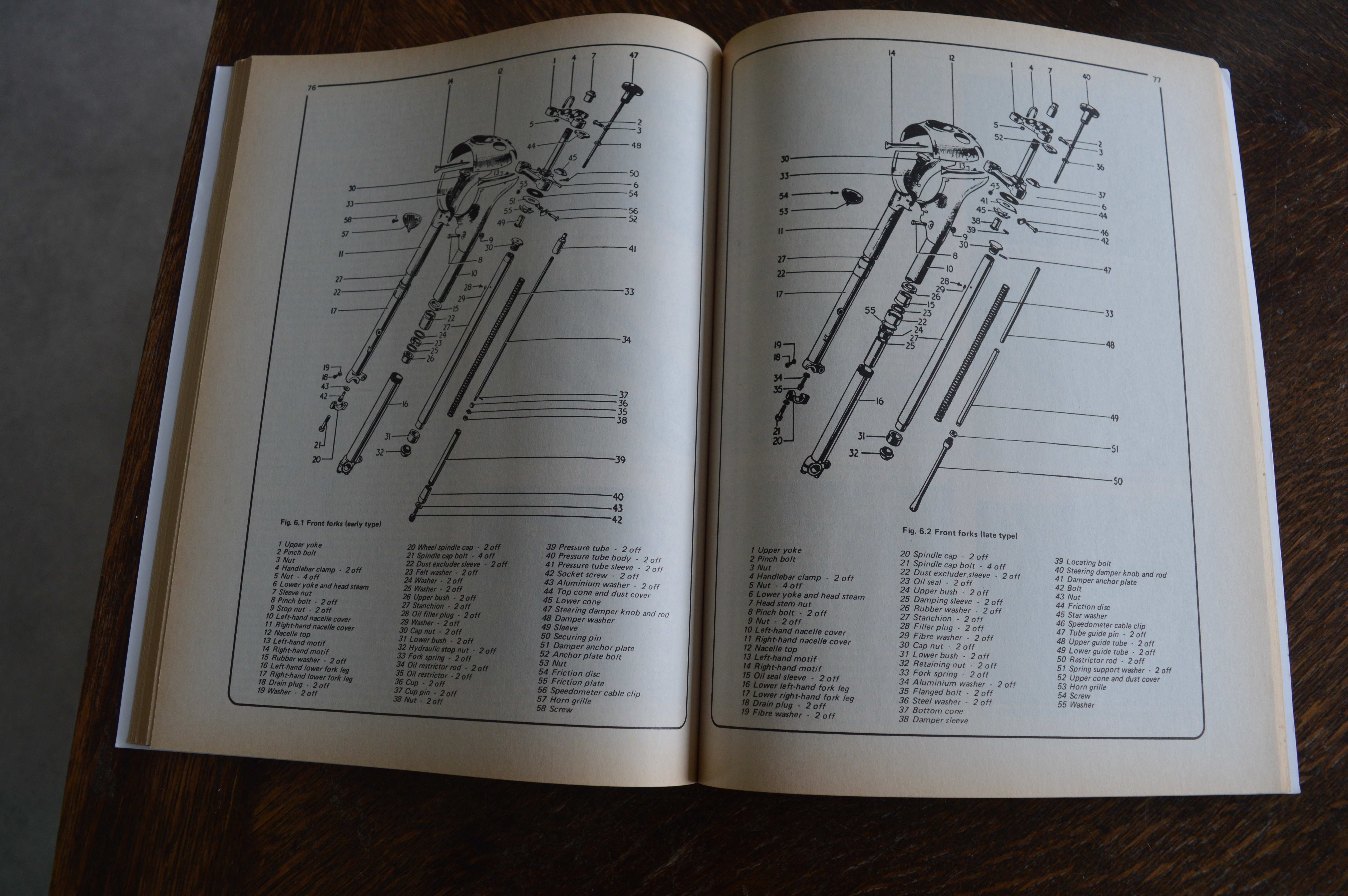 Triumph pre-unit twins Haynes boek