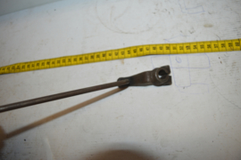 schakel stang lengte 45cm/dik 6.4mm