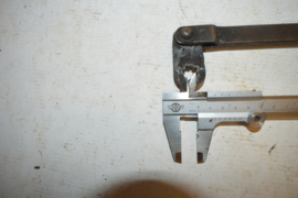 schakel stang lengte 42/73cm/dik 8mm
