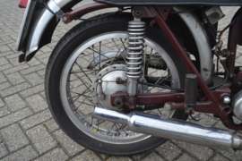 Ariel duo voetrust set/aan frame 1956