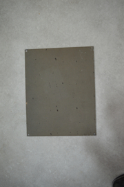Indian Power Plus emaille plaat 33x26 cm