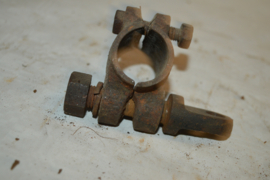 Zijspan klem/bout lengte 9cm/gat 26mm