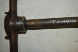 Voorvork balhoofd lengte 26/27 cm/breed 185 mm