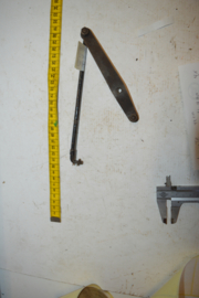 schakel stang lengte 20cm/dik 6mm