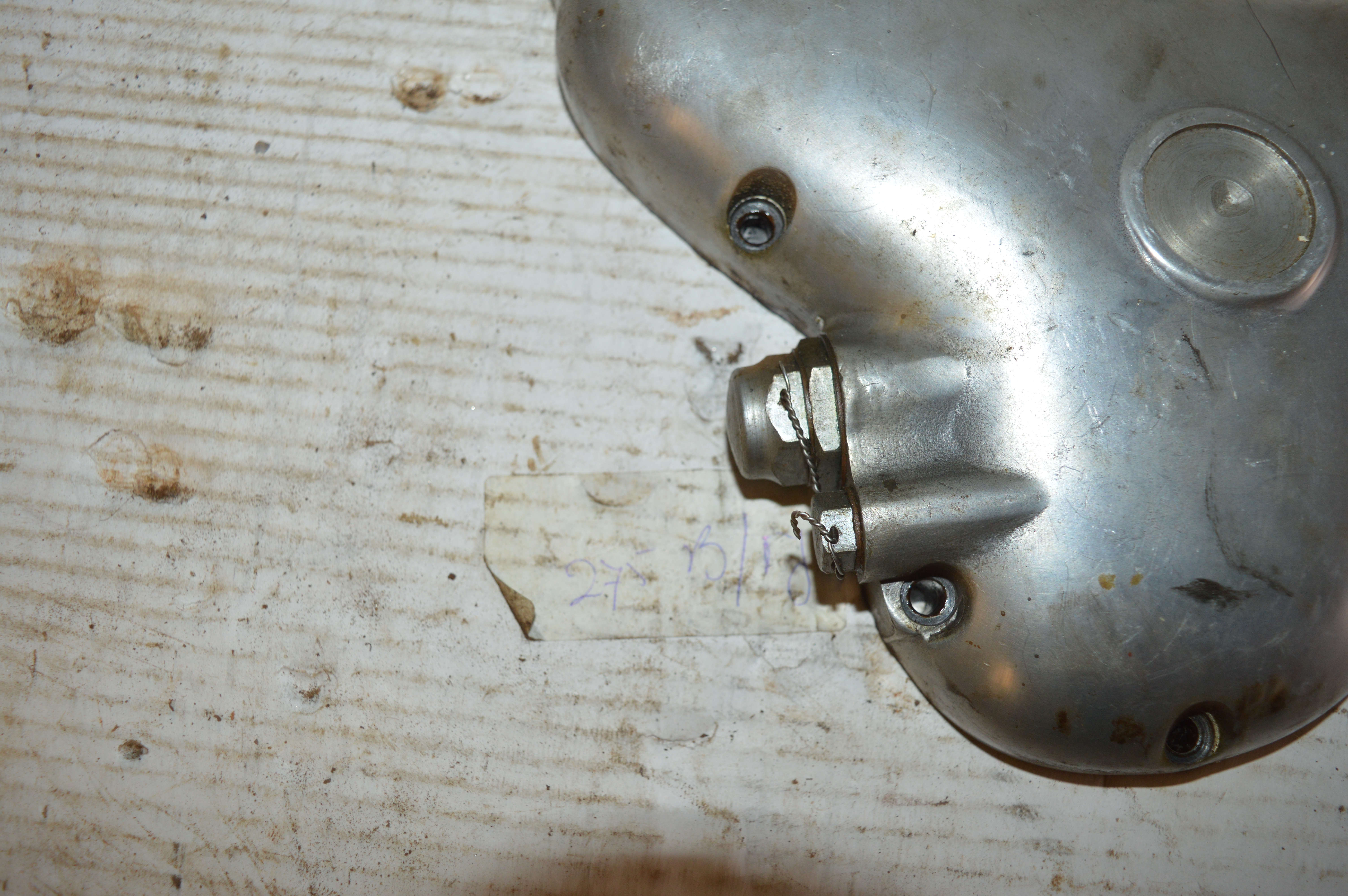 Norton 19256 deksel toeren teller gat zelf made