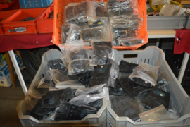 Handschoenen leer zonder vingers/S/M/L/XL/XLL in 1 partij 135 paar