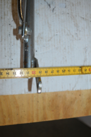 Achter rek L70 cm chroom