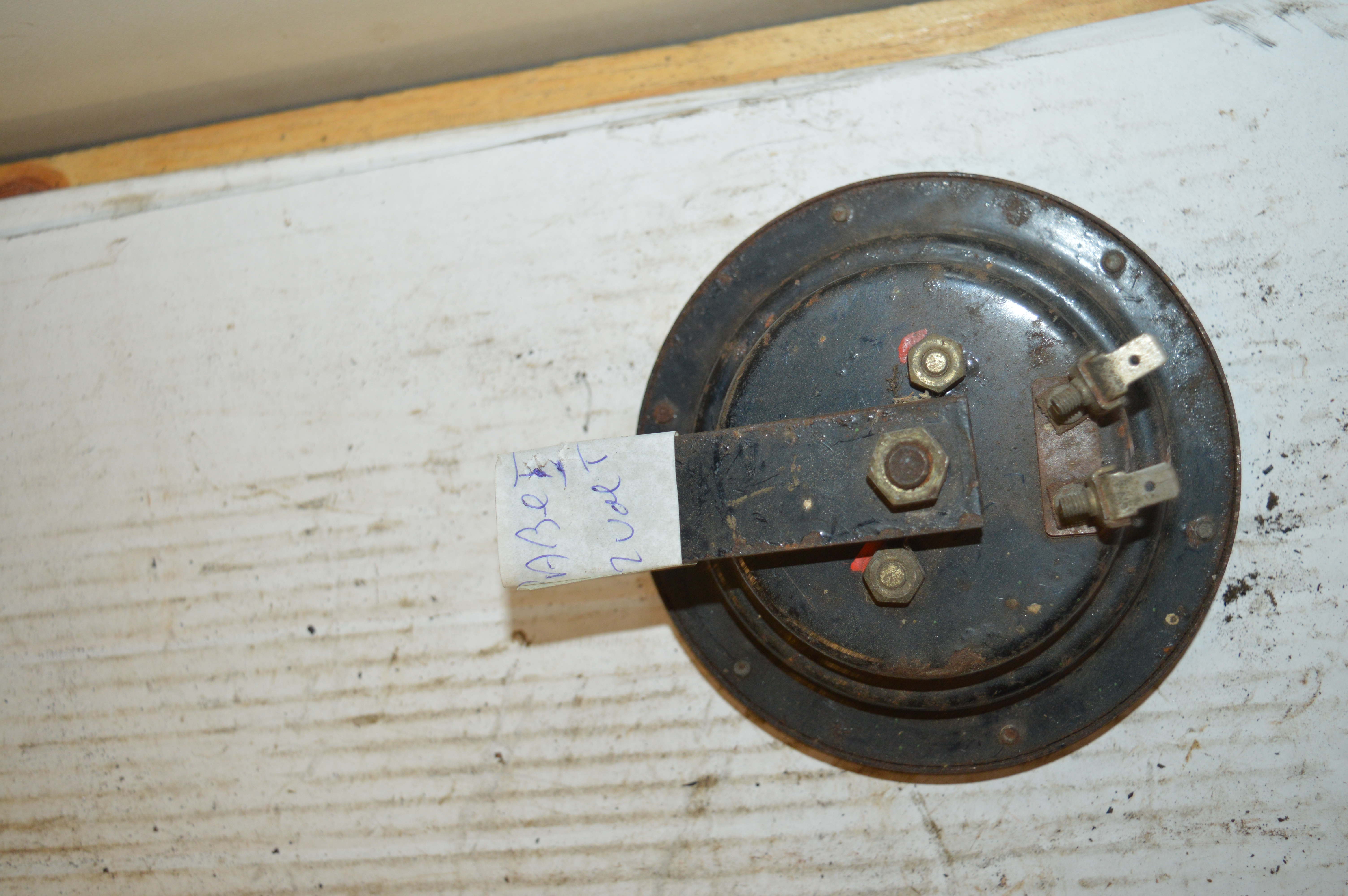 Gabet Claxon 12 volt werking onbekend