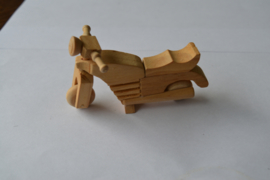 Motorfiets hout model