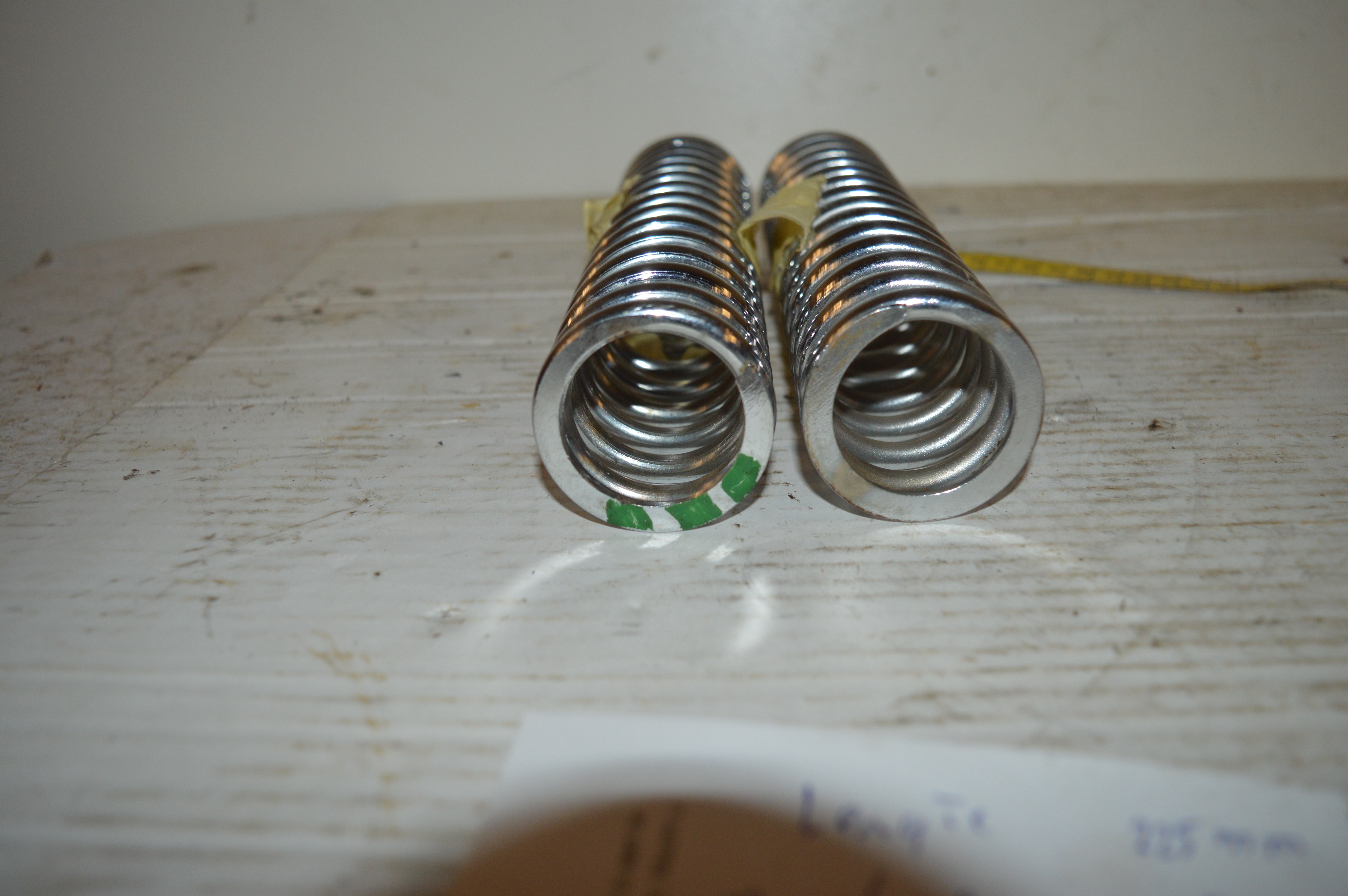 Veren chroom lengte 225 mm