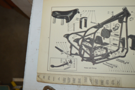 Bsa Swing-arm schetsplaten B31/B33