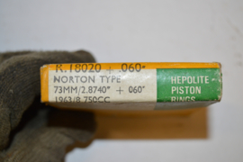 Norton zuiger veren 750cc 060 R18020