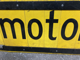 Verkeersbord let op overstekende motoren (Tubbergen)