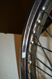 Bsa Achterwiel 19 inch/WM2 chroom