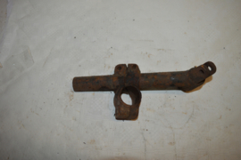 Zijspan klem/buis/bout lengte 26cm/breed 10cm/buis33mm/gat 39mm