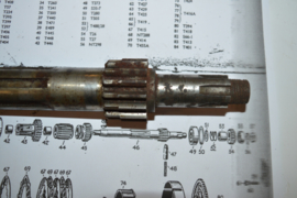 Triumph versnelling bak T441 Hoofdas stijfframe