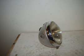 Koplamp 170 mm Lucas glas/ampere meter en schakelaar