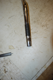 Stuur chroom lengte 68 cm/midden stuk 25 mm/uiteinden 22 mm