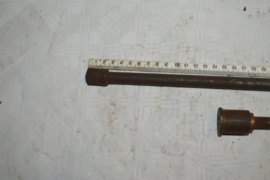 zijspan achter naaf wiel adapter/3 delen/lengte 32cm/diam13mm