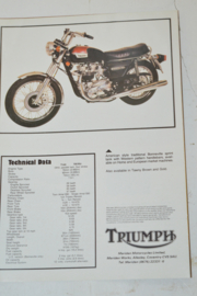 Triumph Ride a Living Legend 1978/T140/TR7V