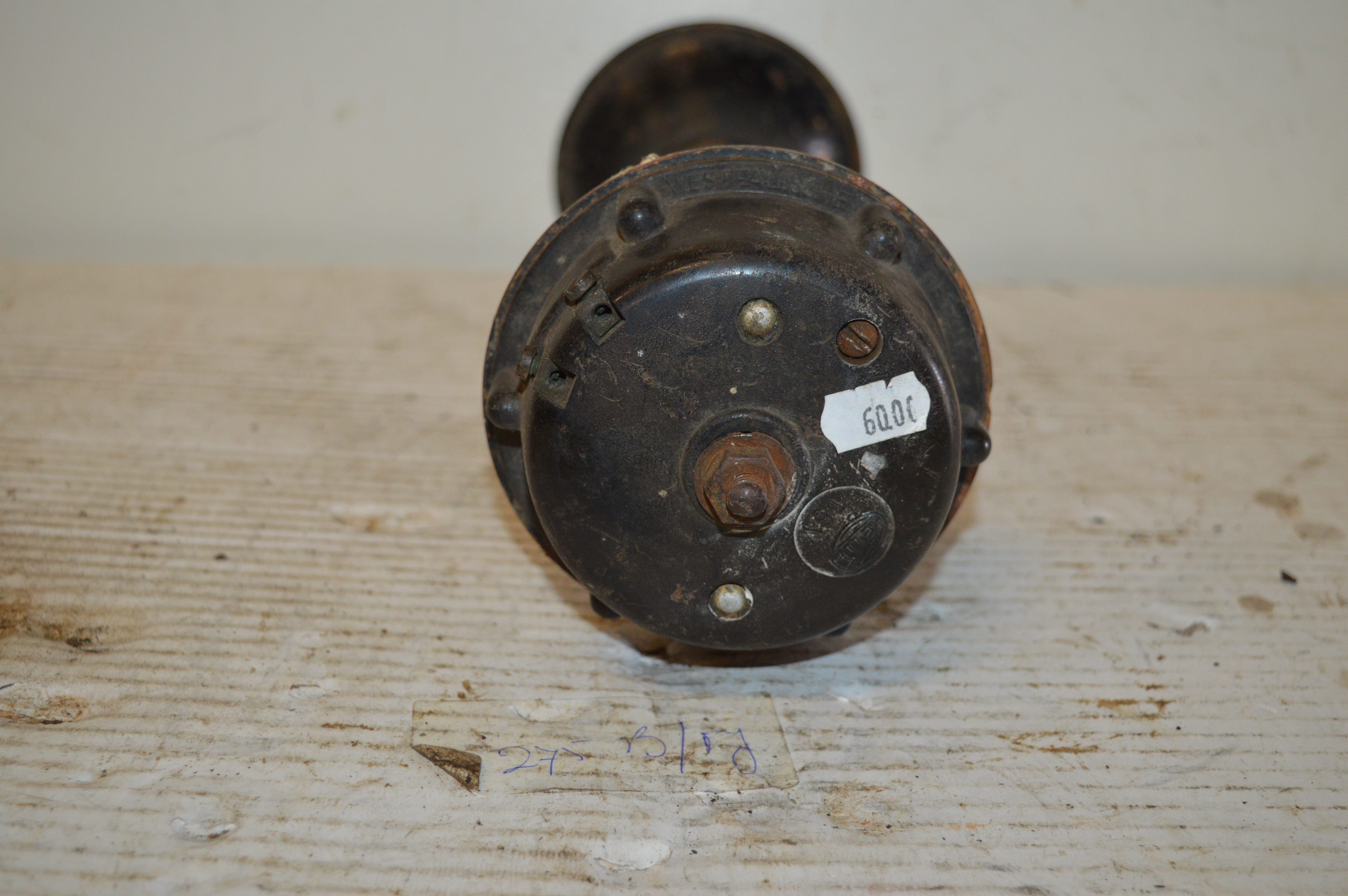 Hella T Toeter 6 volt lengte 33 cm werkt