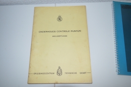 Onderhouds controle punten leger voertuigen technische dienst