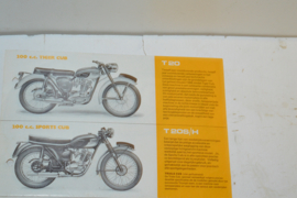 Triumph Wees modern rijd Triumph/T20/T90/5TA/T100S/6T/TR6/T120