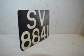 Kentekenplaat SV-8841 Engeland