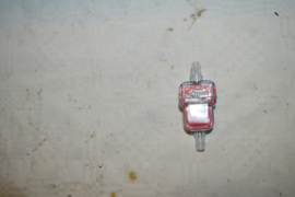 benzinefilter 6mm/kunststof rood