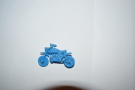 Cross motor blauw mini model