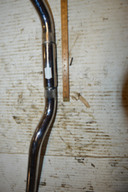 Stuur chroom lengte 68 cm/22mm