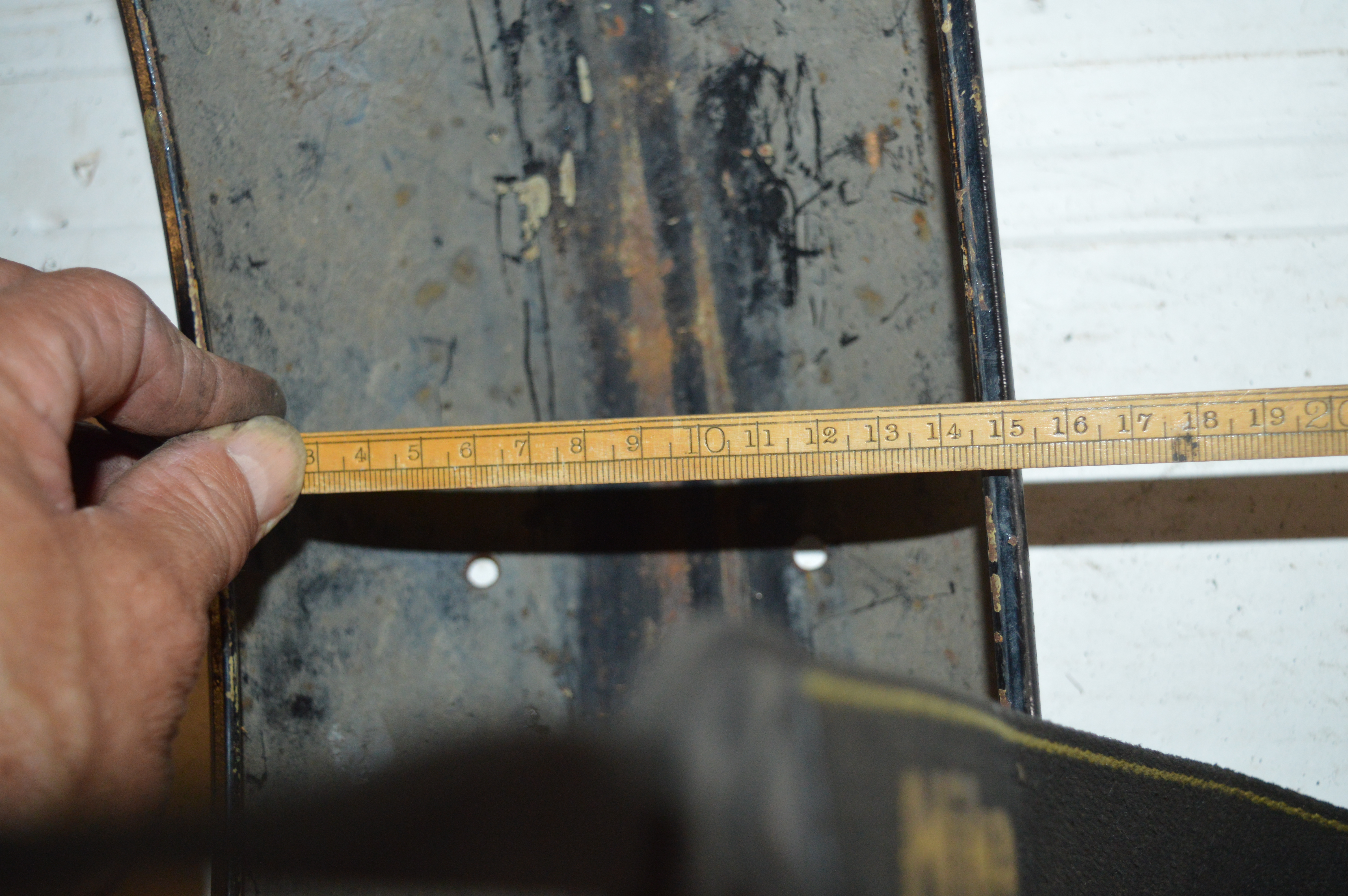 Bsa spatbord achter B40