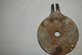 Rem ankerplaat 190 mm/remsegment 20 mm hoog