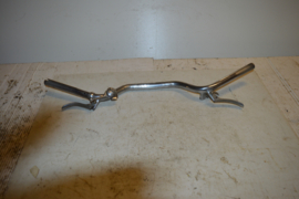 Stuur chroom met handels/mannette lengte 69 cm/22 mm