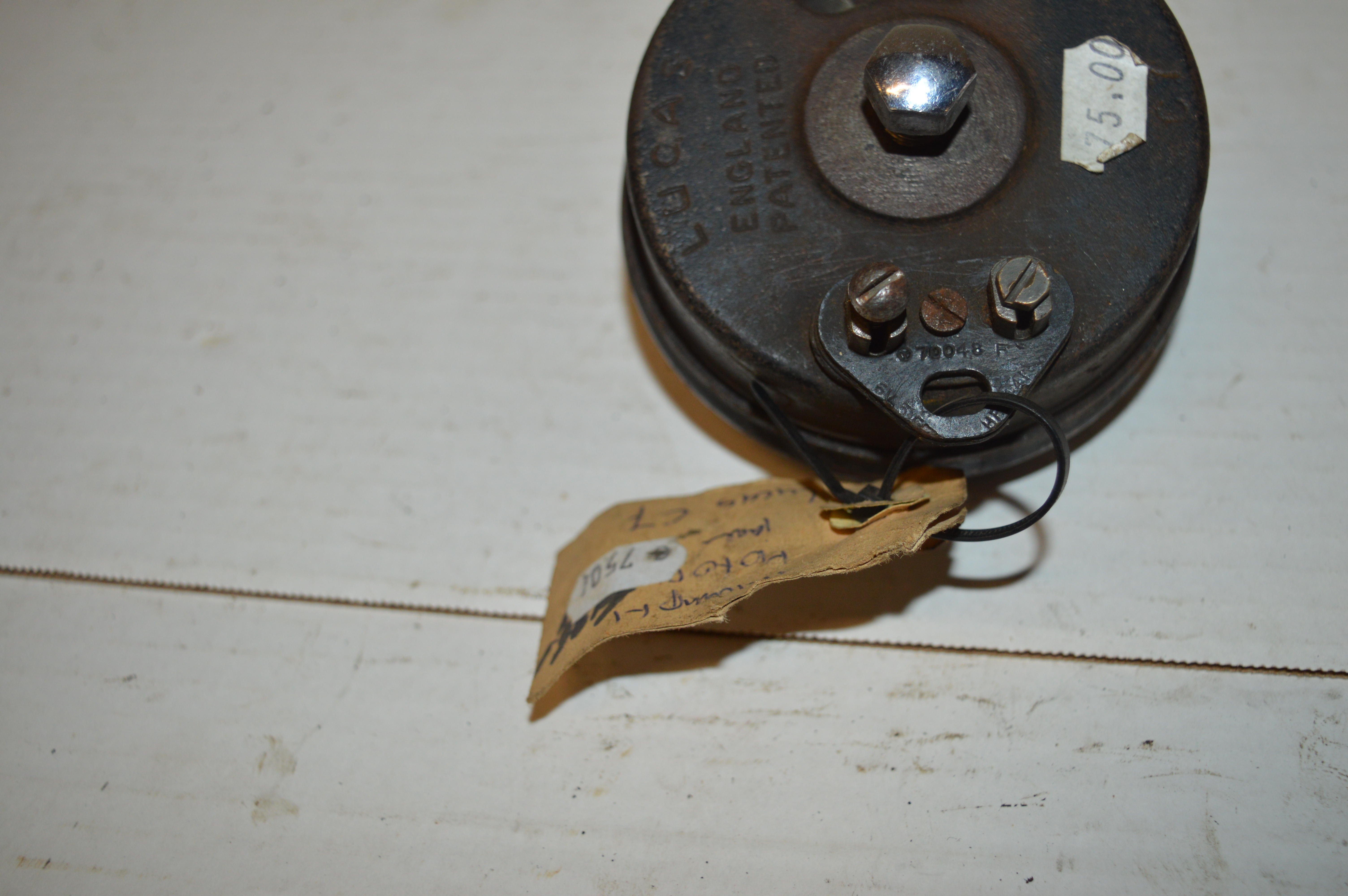 Lucas C7/6 volt/70048/HF1441/werkt niet