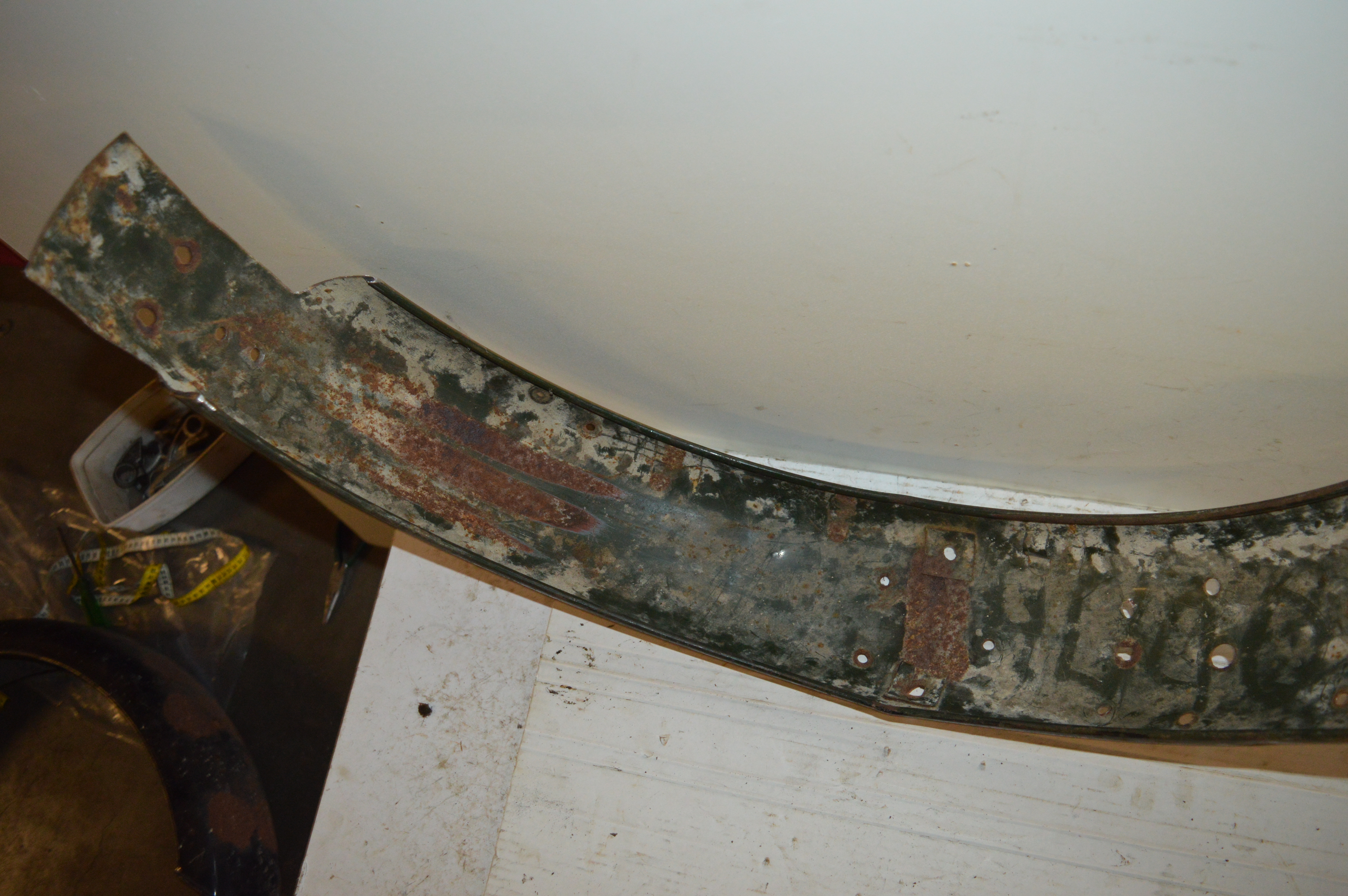 Bsa Spatbord achter B40