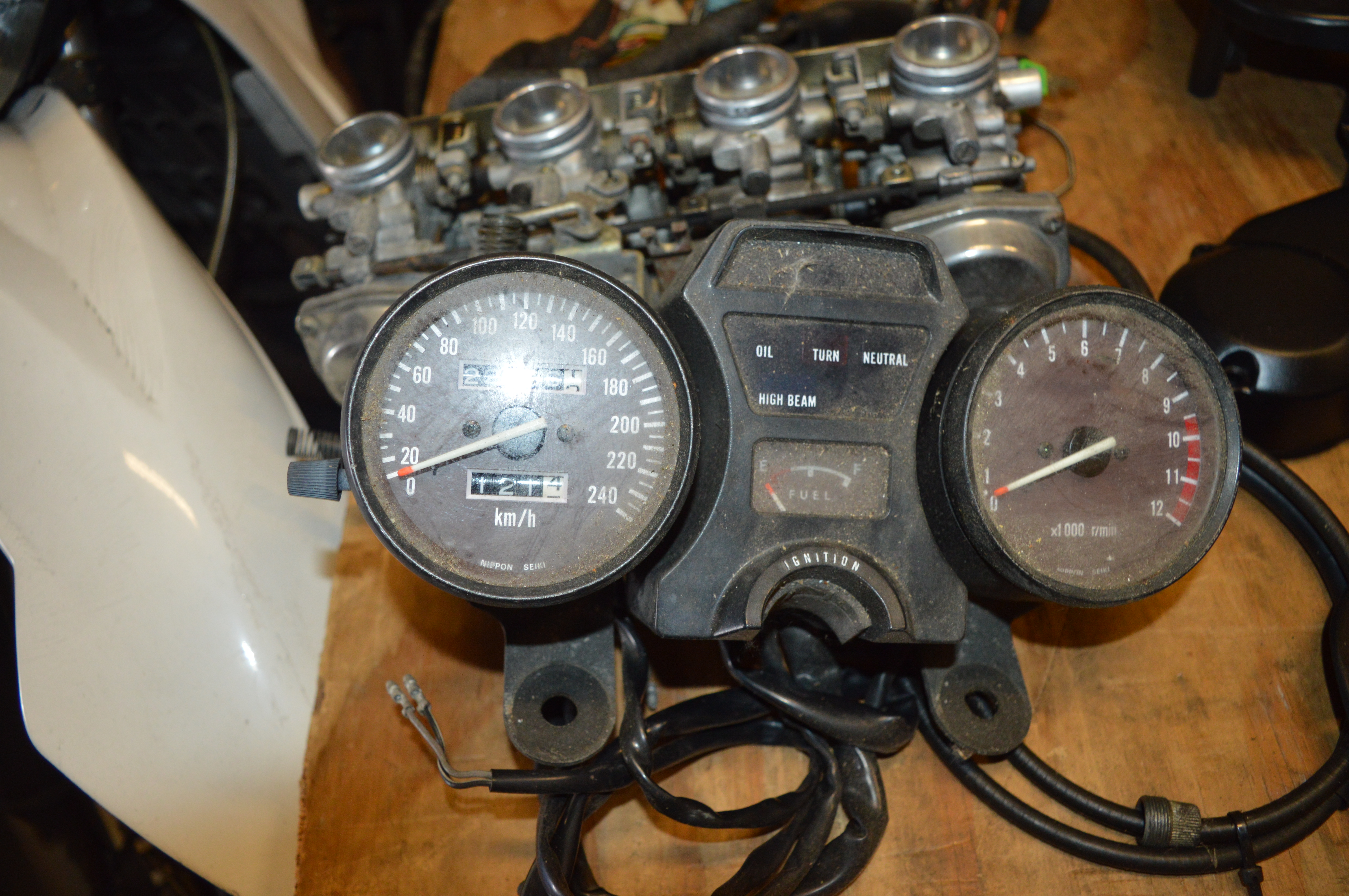 Suzuki GS 550E/1982/ kenteken/stijfframe/project