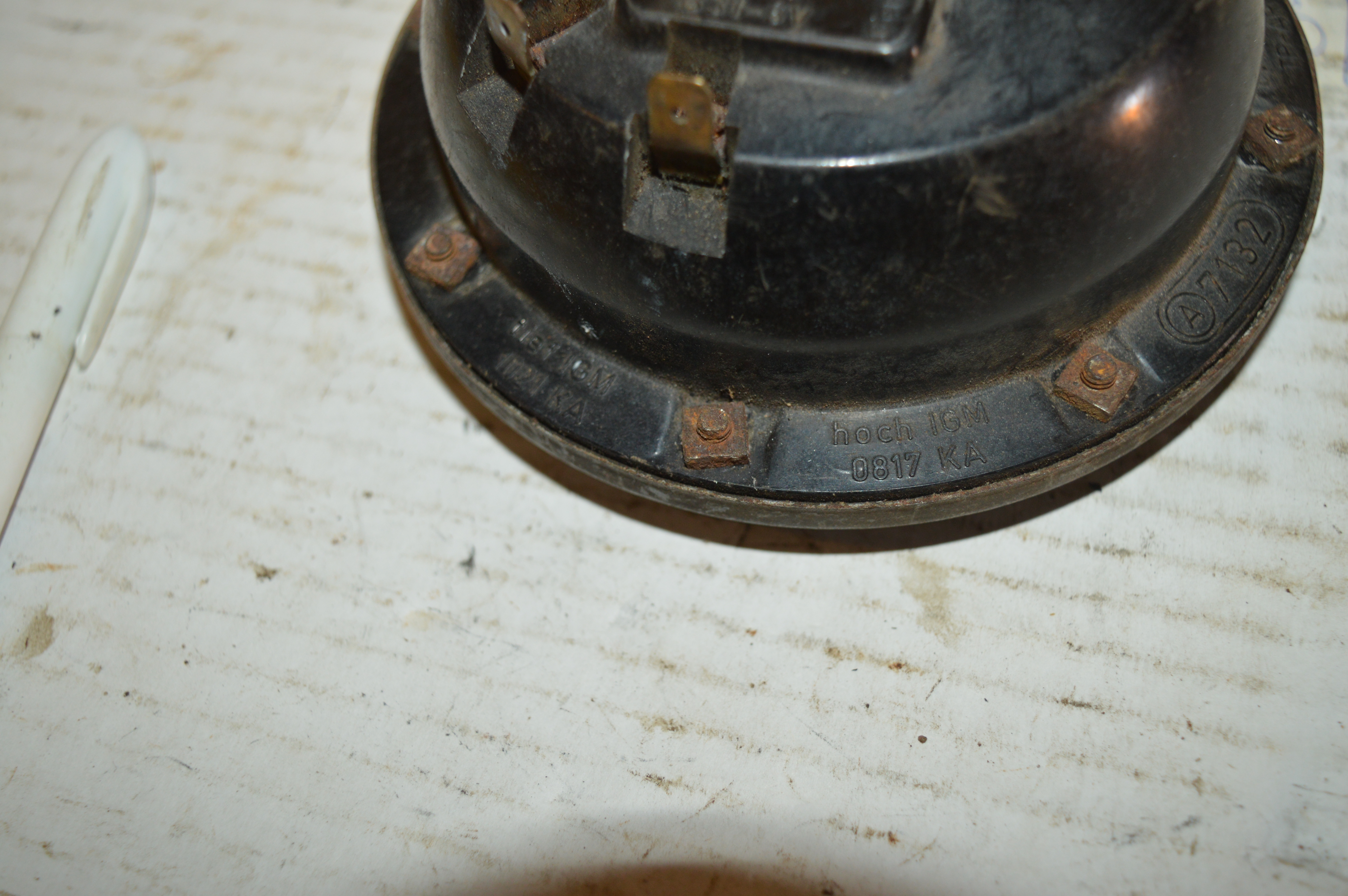 Hella /Tief B31-6 volt werkt niet