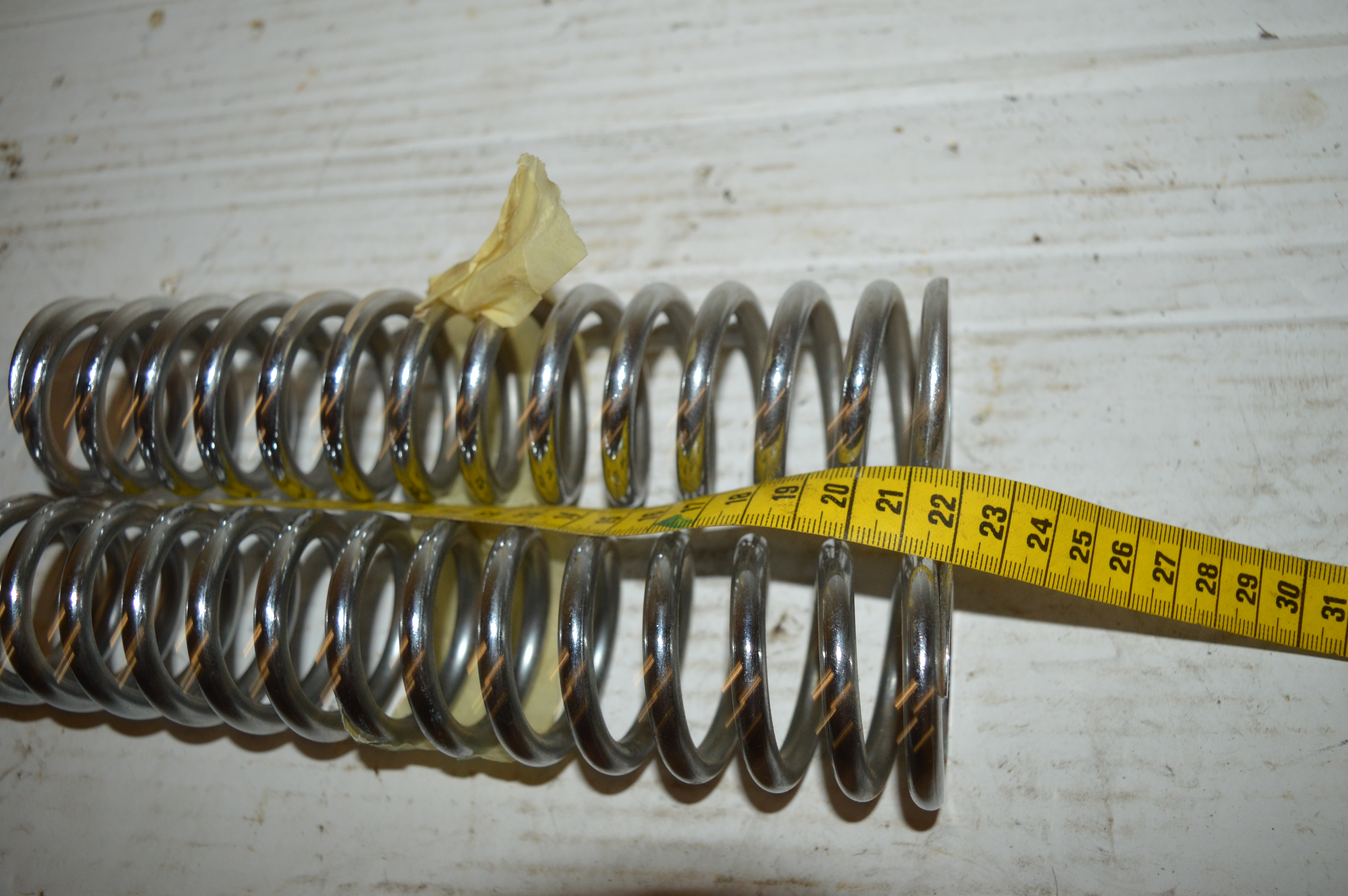 Veren chroom lengte 220 mm